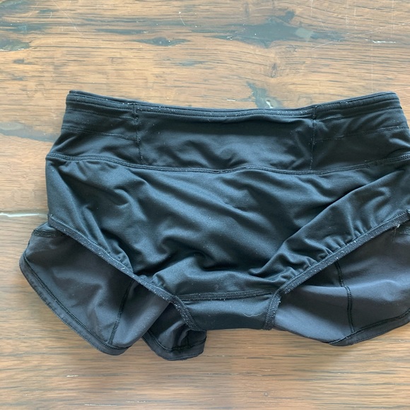 🛑SOLD ON DEPOP🛑Lululemon black speed up shorts - Picture 5 of 5